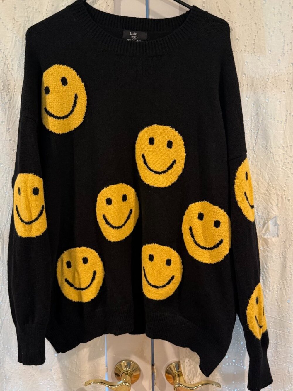 Dressed in Lala Smiley Sweater